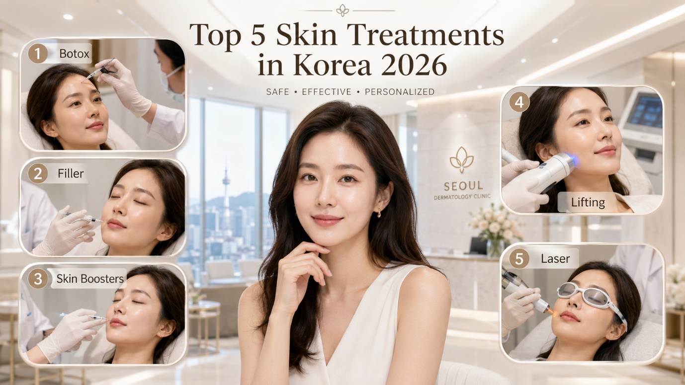 Top 5 Skin Treatments Koreans Get in 2026: A Beginner's Guide to Seoul and Myeongdong Clinics